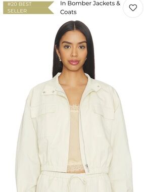 Lovers + Friends Edith Jacket in Ivory CA$ 360.80